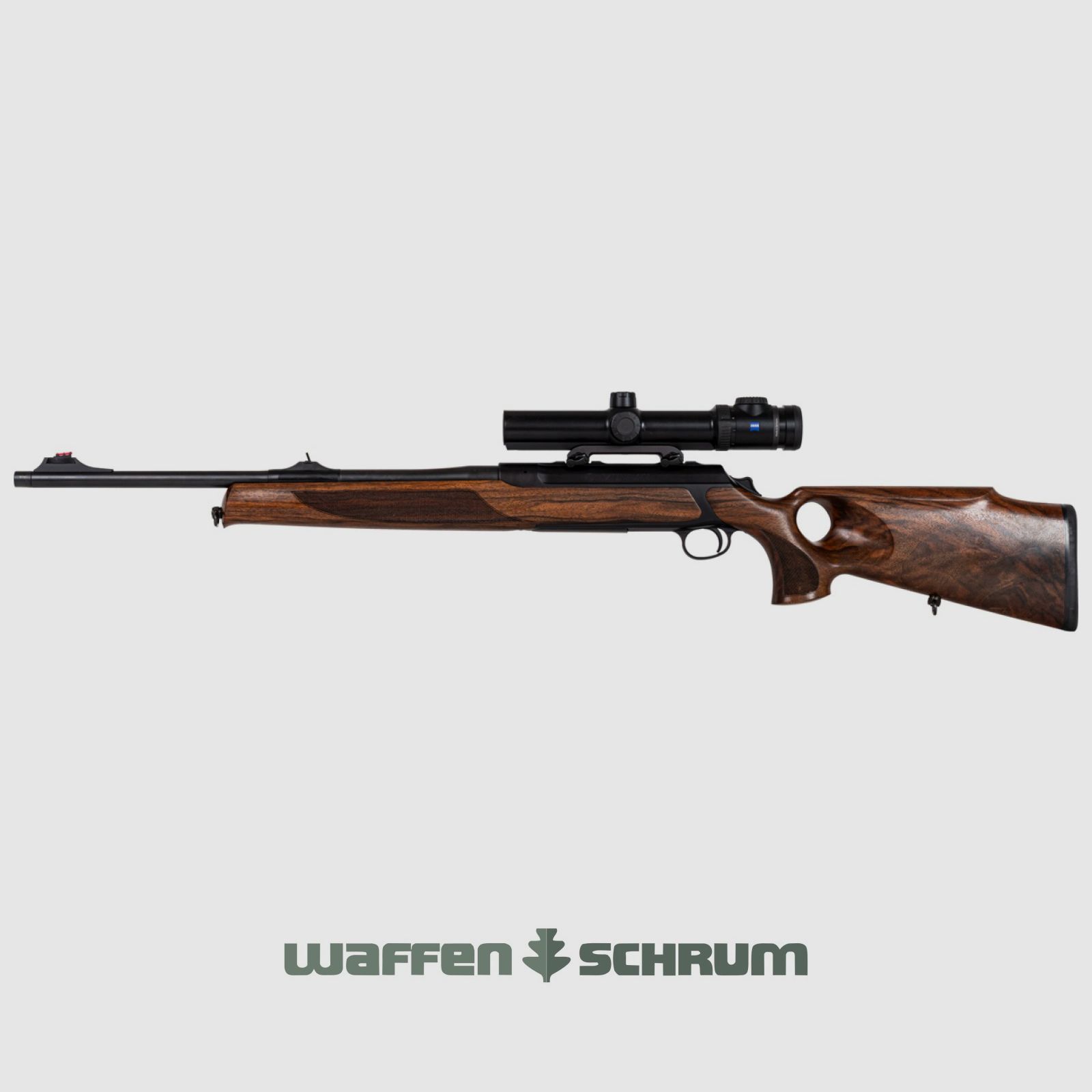 Sauer 303 GTI 9.3x62, ZF Zeiss Victory V8 1.1-8x30 Abs. 60, SUM-Montage, LL: 51cm, 2nd magazine with 5 shots, M15x1, with sighting
