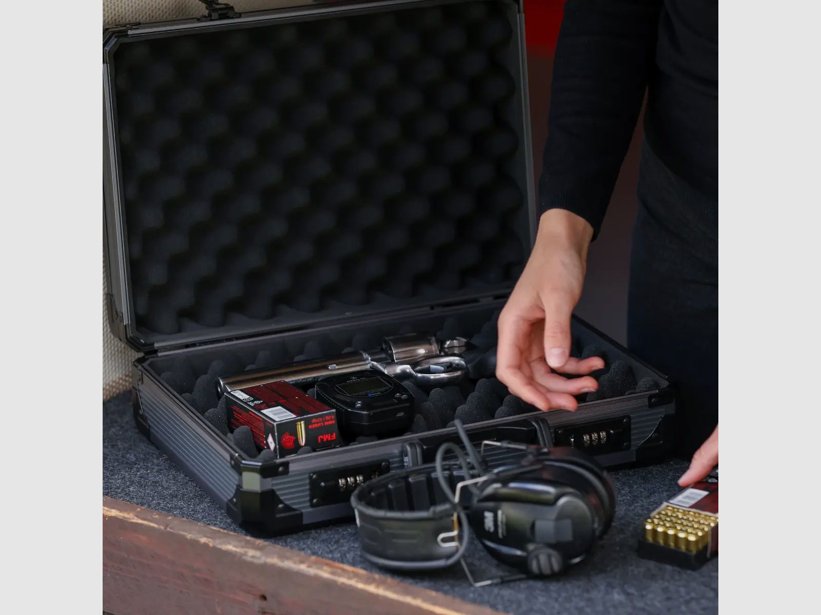 Winter pistoolkoffer voor 2 pistolen