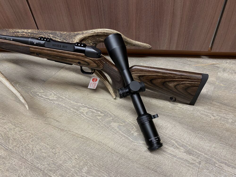 Haenel Jaeger NXT, con GPO Spectra 5x 3-15x56