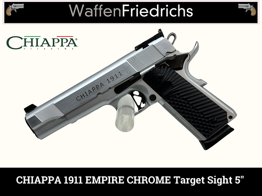 CHIAPPA Empire Chrome Target Sight 5" - WaffenFriedrichs