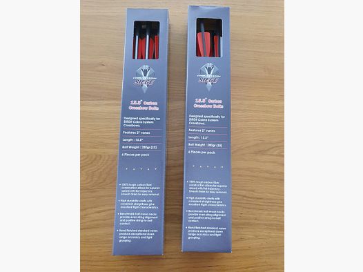Ek Archery Siege 15,5 Zoll Pfeile neu, 12 Stück 