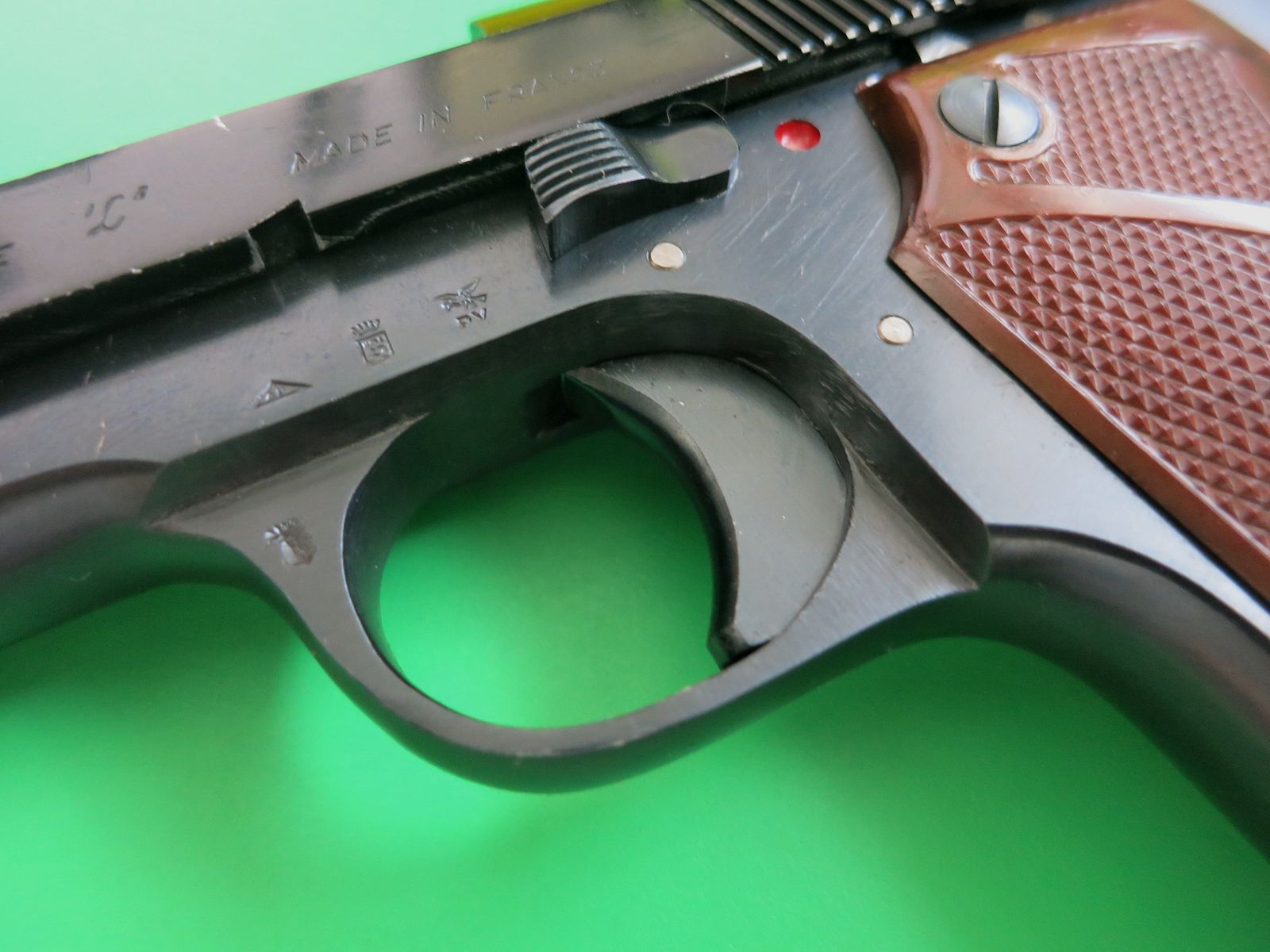 Pistola semiautomática Modelo "L" (Armes Unique MAPF), Cal. 22 lfB, Caja + Instrucciones      #60, imagen 5 de 11