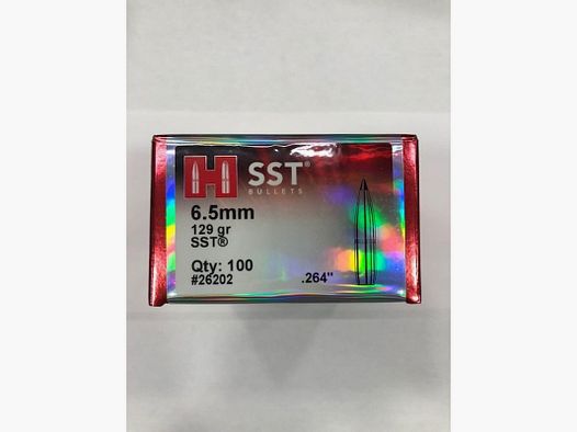 HORNADY Pociski Kal. 6,5 SST 129 GR
