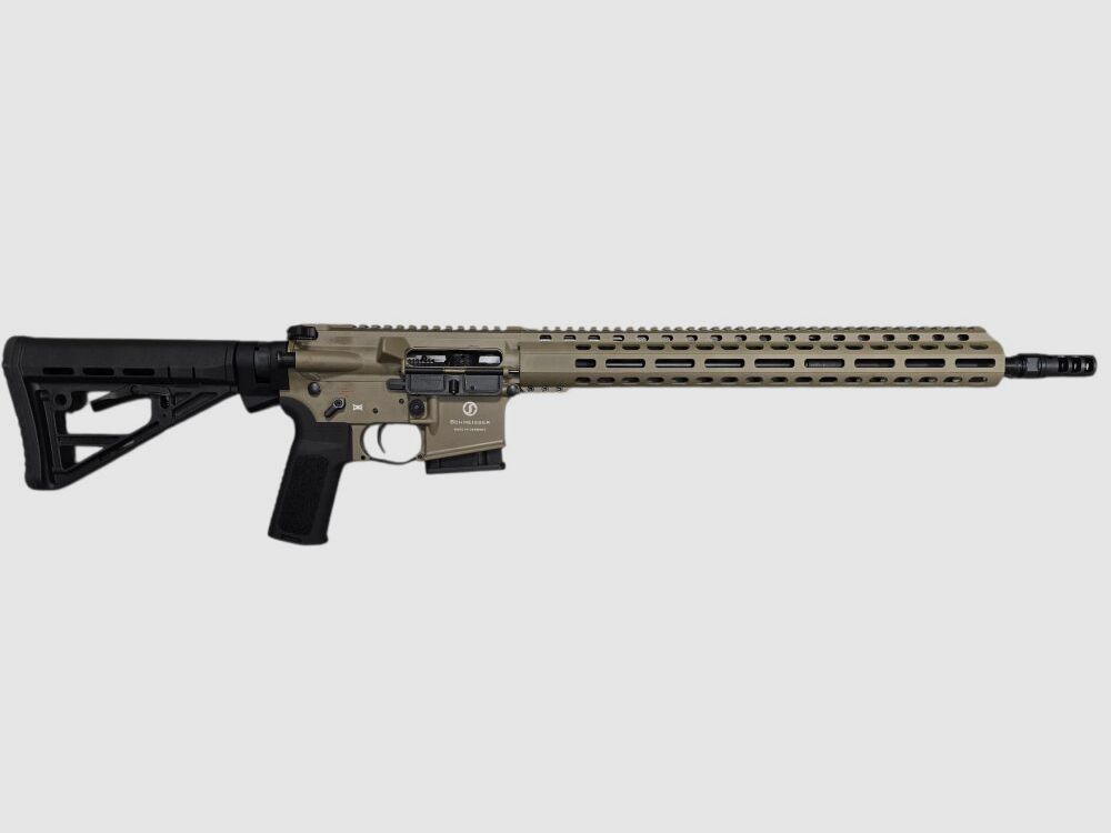 SCHMEISSER AR15 DYNAMIC FDE M5FL , 16,75″ 223Rem AR5 Wyprodukowano w Niemczech UVP: 3238€ - dostępny od ręki