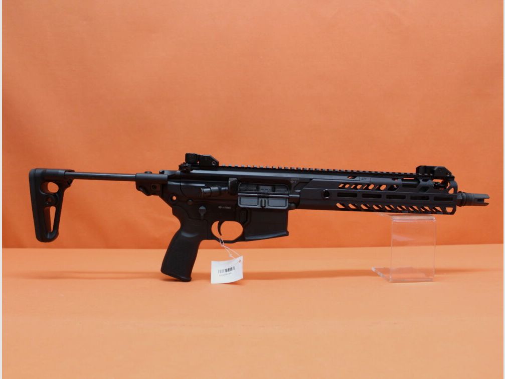 SIG Sauer Ha.Büchse .223Rem SIG Sauer MCX Virtus SBR 2-Positionen Gas-Piston-System AR-15 Basis 11,5" Lauf