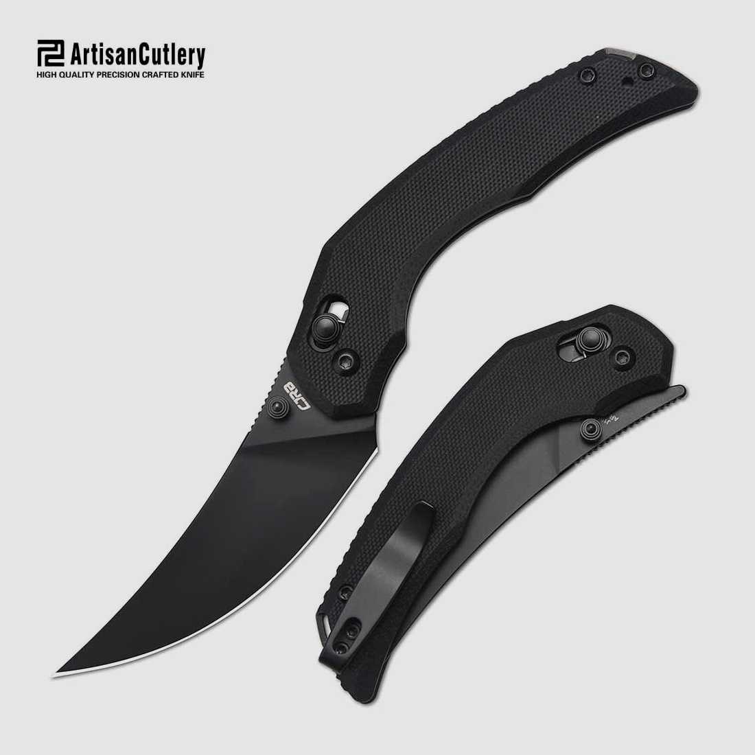 ARTISANCUTLERY NANNER Black AR-RPM9 Black G10