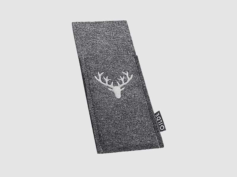 Guild felt cutlery bag deer