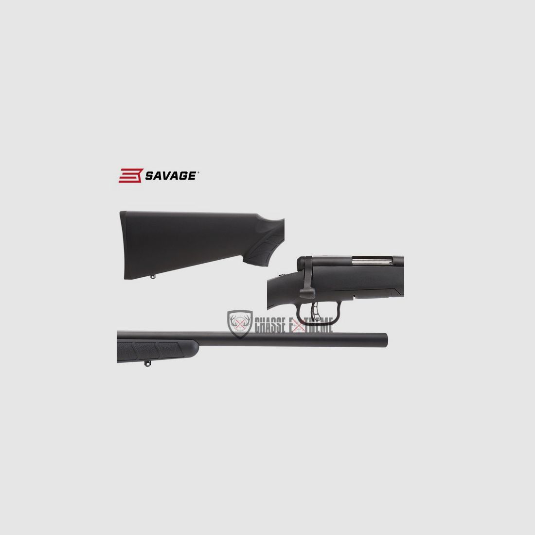Carabine SAVAGE B.MAG Heavy Barrel 22" cal 17 Wsm, image 2 sur 2