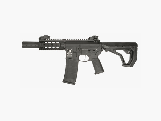 AR15 SilentOps CQB ALPHA EAGLE Zwart HPA Airsoft Geweer Vrij vanaf 18 Jaar | Delta Armory