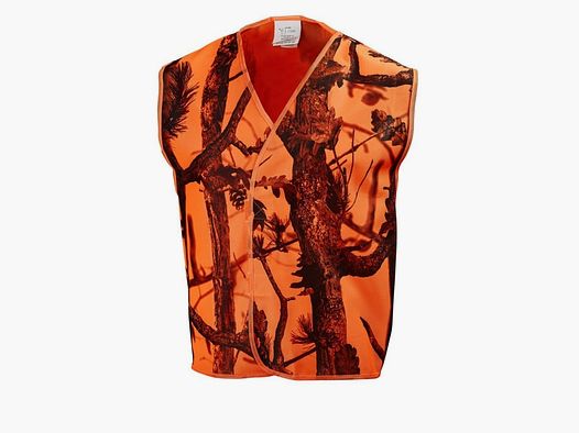 Chaleco de seguimiento Percussion B&B Camo Blaze / M/L