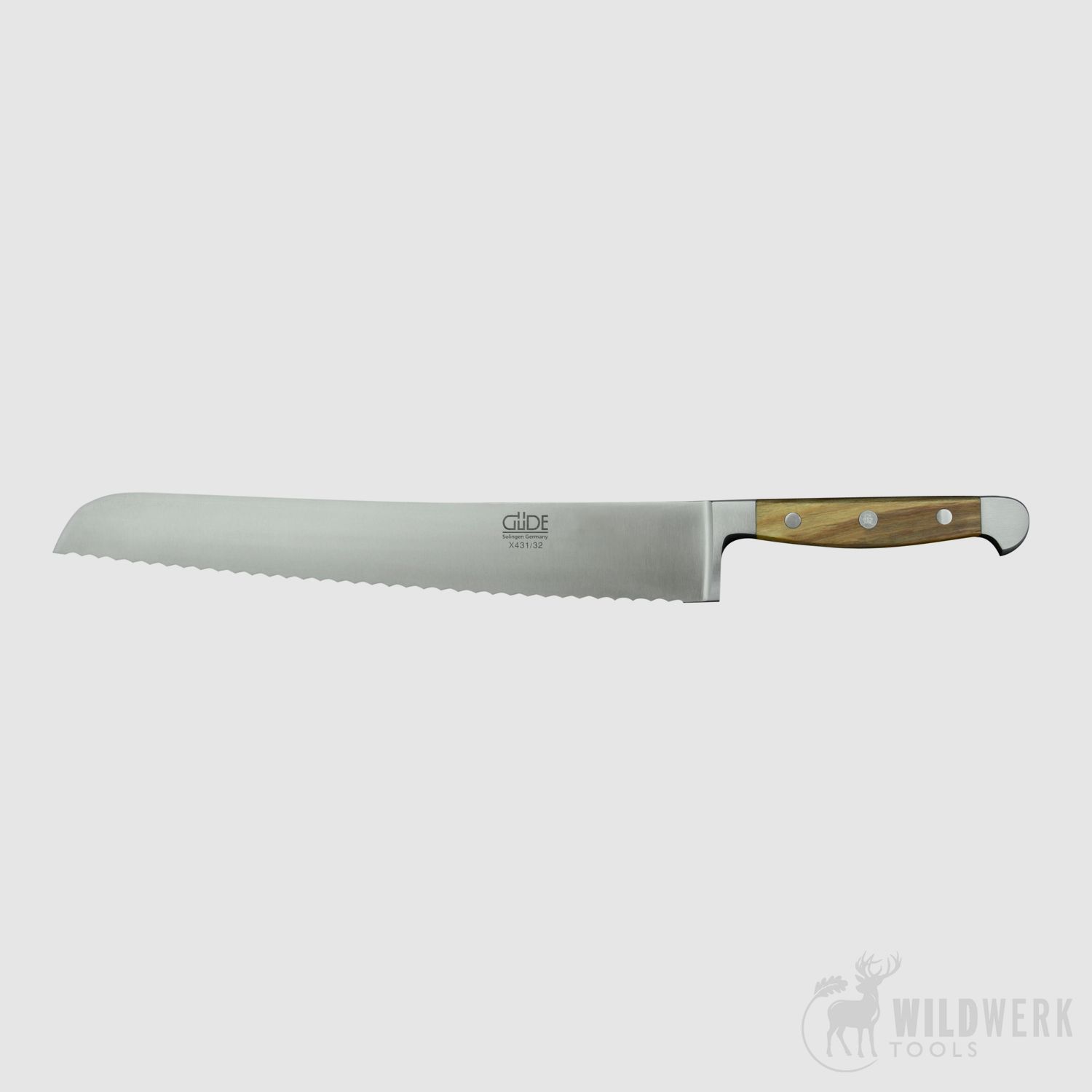 Güde Brotmesser "Franz Güde" Alpha Olive links