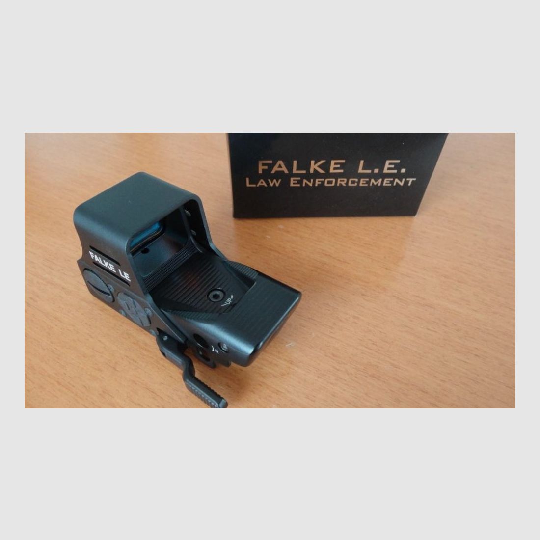 Falke 2 LE Visor de punto rojo resistente a disparos, apto para visión nocturna