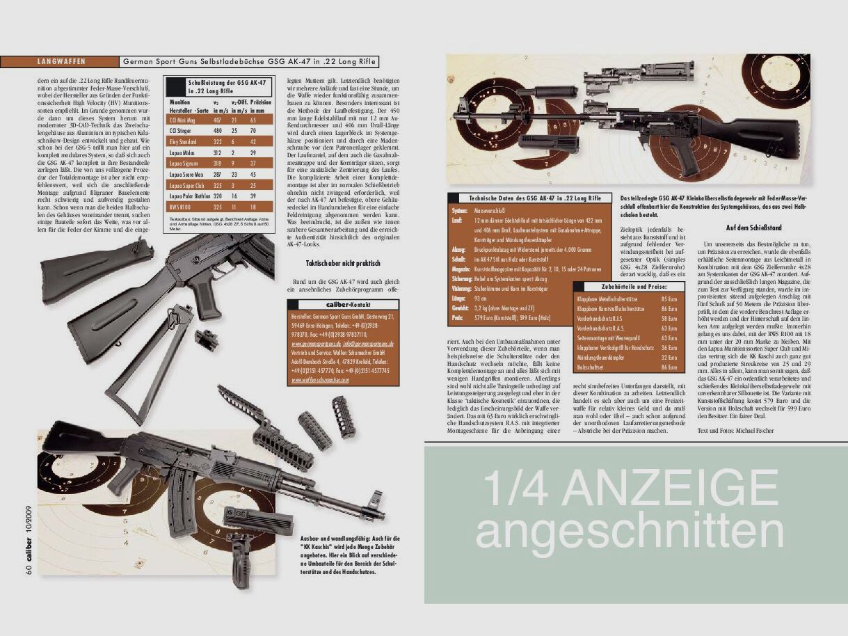Mauser AK47 OMEGA .22LR