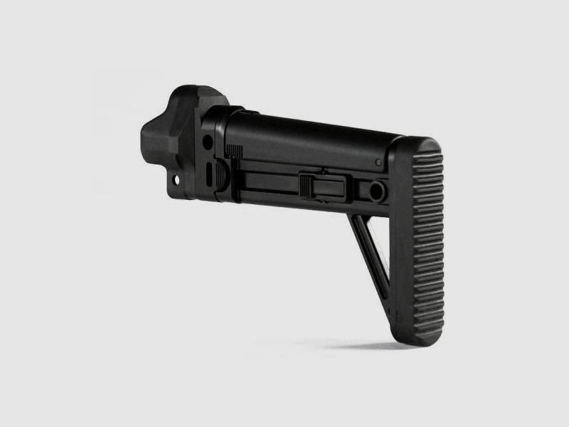 B&T MBT Schaft Längen-, Höhenverstellbar und klappbar für HK MP5, SP5, MKE T94 (Brügger&Thomet, Heckler&Koch, BT-200642, Klappschaft)
