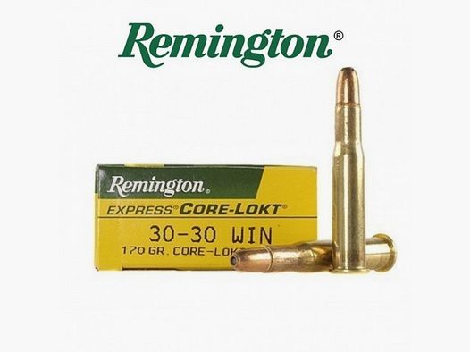 Remington 30-30 Core Lokt HP 170 Gr