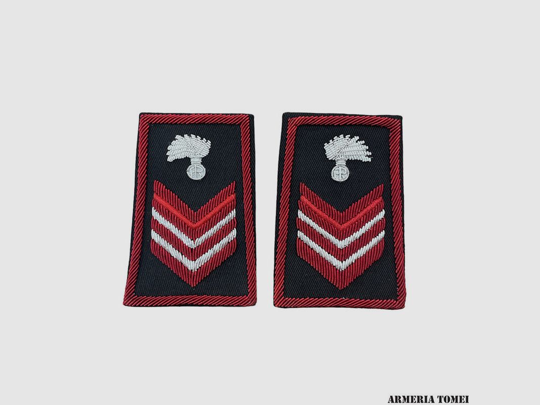 CARABINIERI – TUBULAR APPOINTED SELECTED EMBROIDERED IN CANVAS (BLACK)