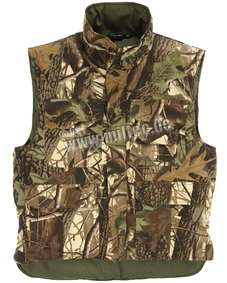 Insulated hunting vest Mil-Tec Hunting Camo, clearance sale