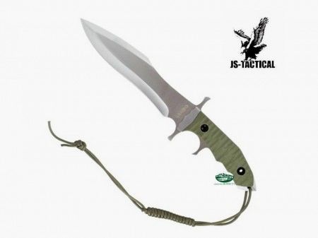 JS TACTICAL Messer RAMBO V feststehend