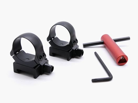 Recknagel 57030-1000 ERA Weaver Aufkippmontage 30 mm BH 18 mm mit Dreikantmutter