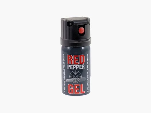 Gaz obronny Red Pepper Gel Graphite 40 ml strumień