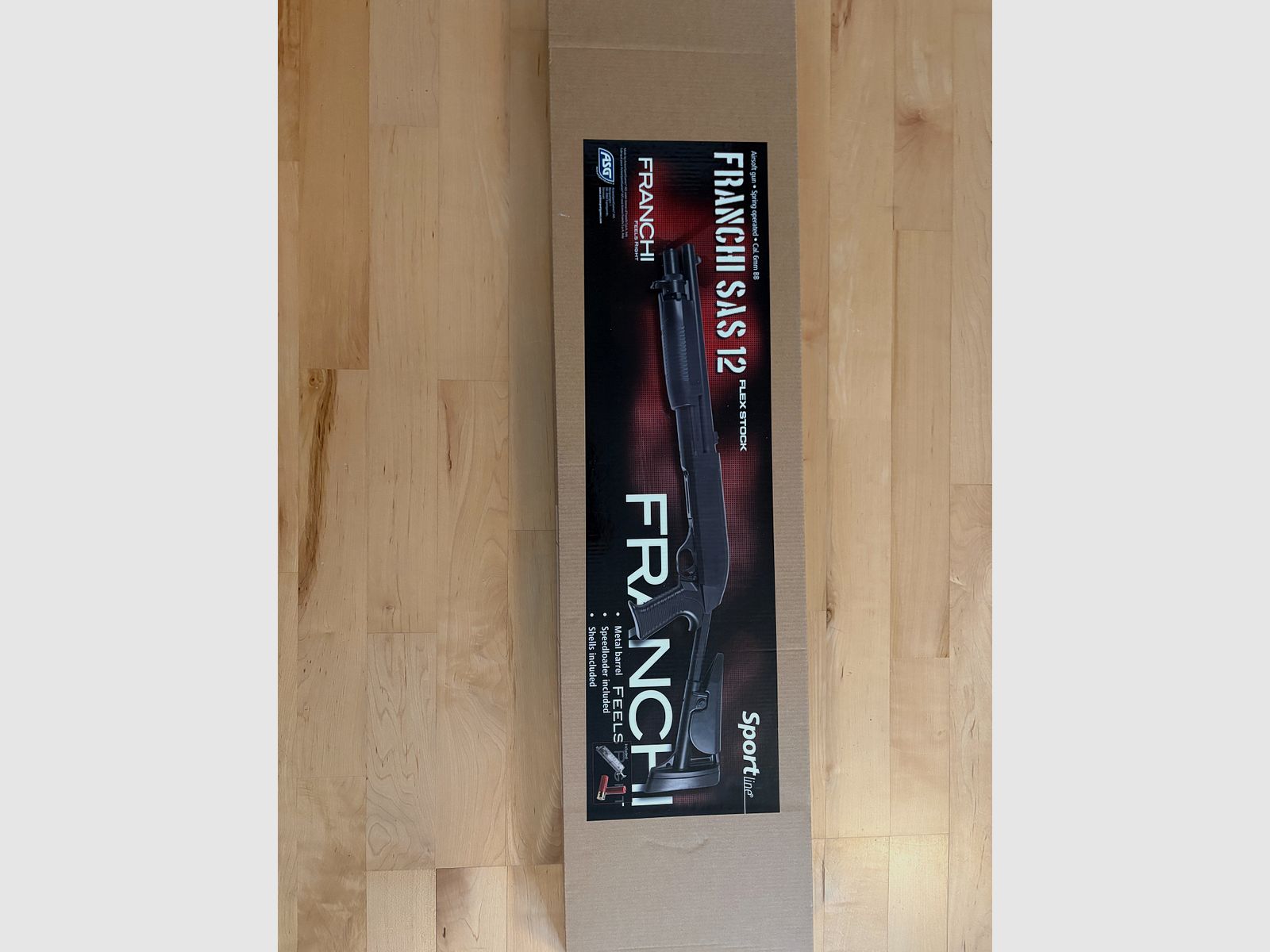 Softair Franchi SAS 12 Flex Stock, Kal. 6mm BB