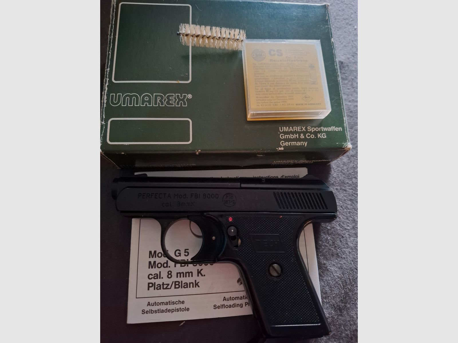 "NEUWERTIG"Reck Perfecta Mod. FBI 8000 cal. 8mmK , Bild 1 von 6