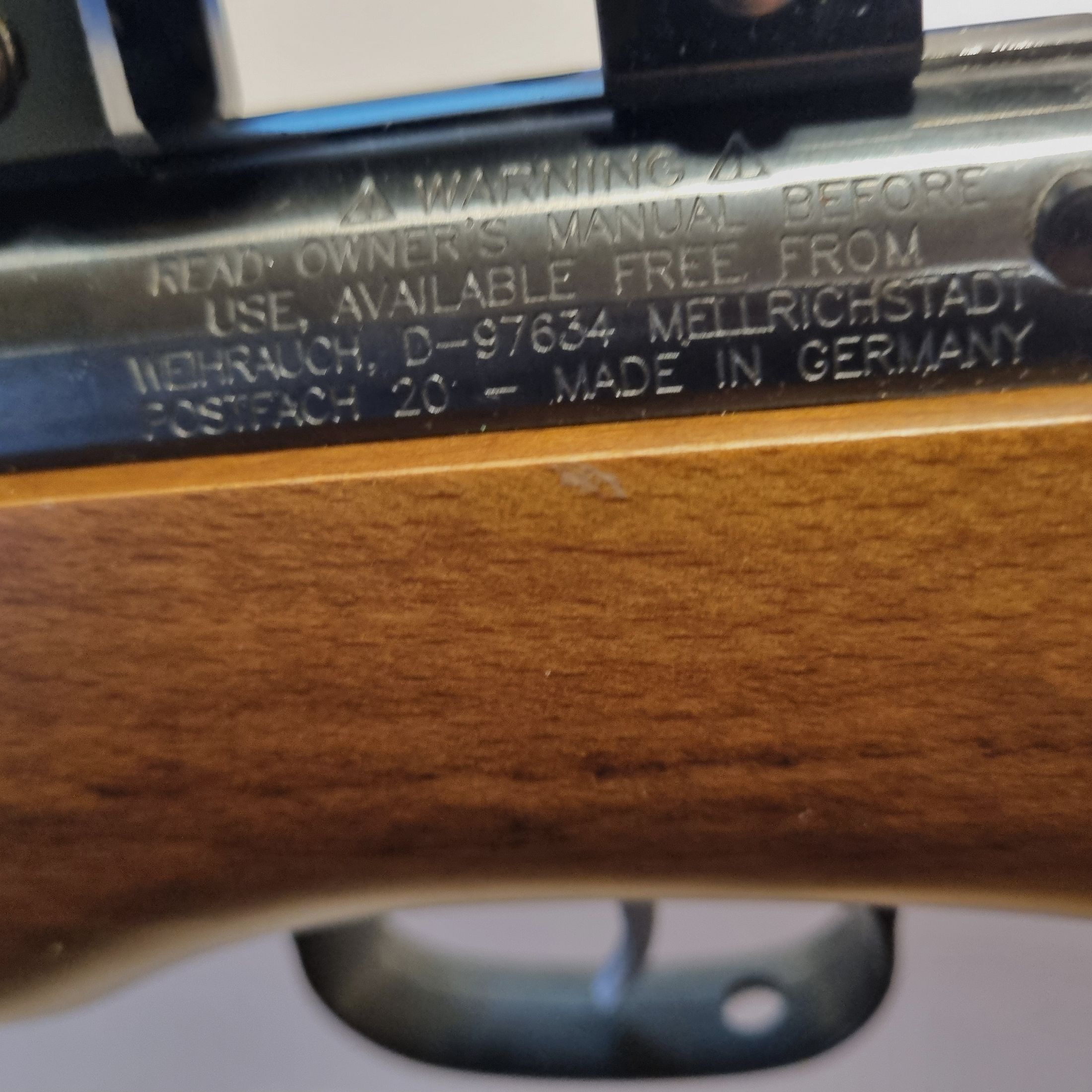 Weihrauch HW 35  4,5 mm, Buchenholzschaft, ZF Supersight, alte Ausführung