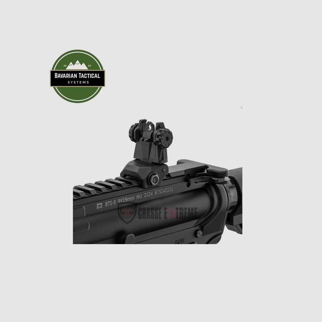 Repetierbüchse AR9 BAVARIAN TACTICAL BTS9 8.3'' Kal. 9x19 Schwarz, Bild 6 von 7