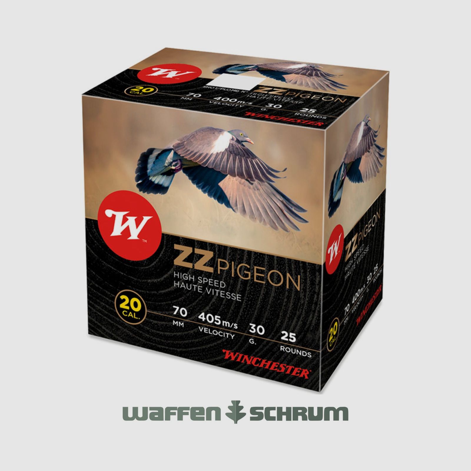 Winchester ZZ Pigeon 20/70 2,9mm - 30g