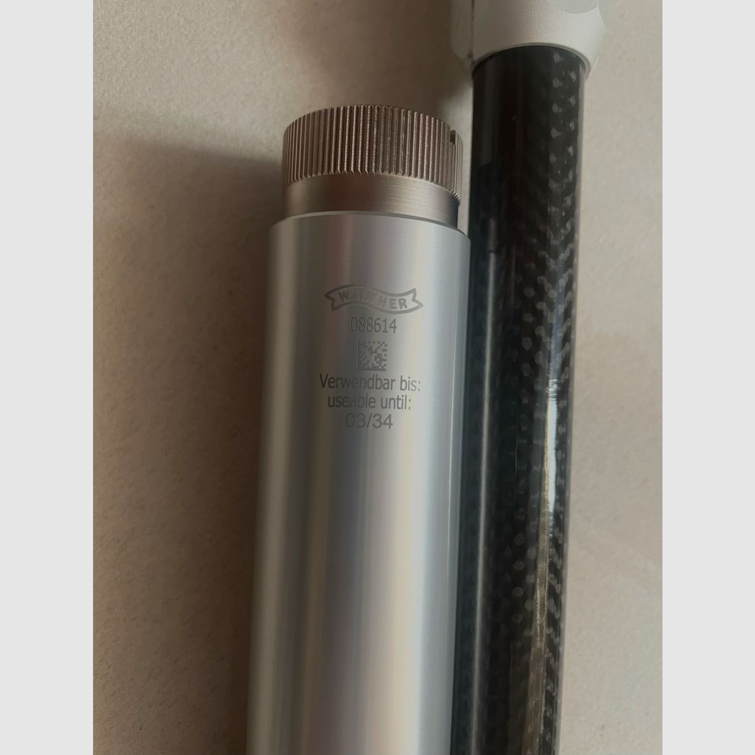 Walther LG300 XT Alutec SOMO ICE | MEC maintenance 03/24 | Aluminum cartridge TÜV 2034 | T-slot rail | Top set in case