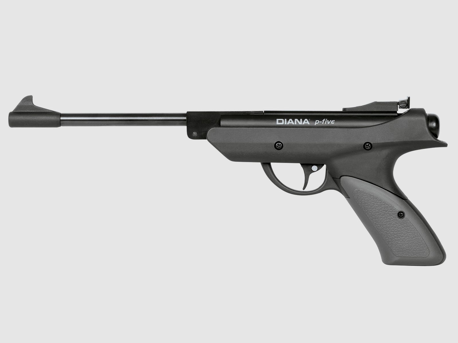 DIANA p-five Schwarz 4,5mm - Druckluft Federdruck | Knicklauf