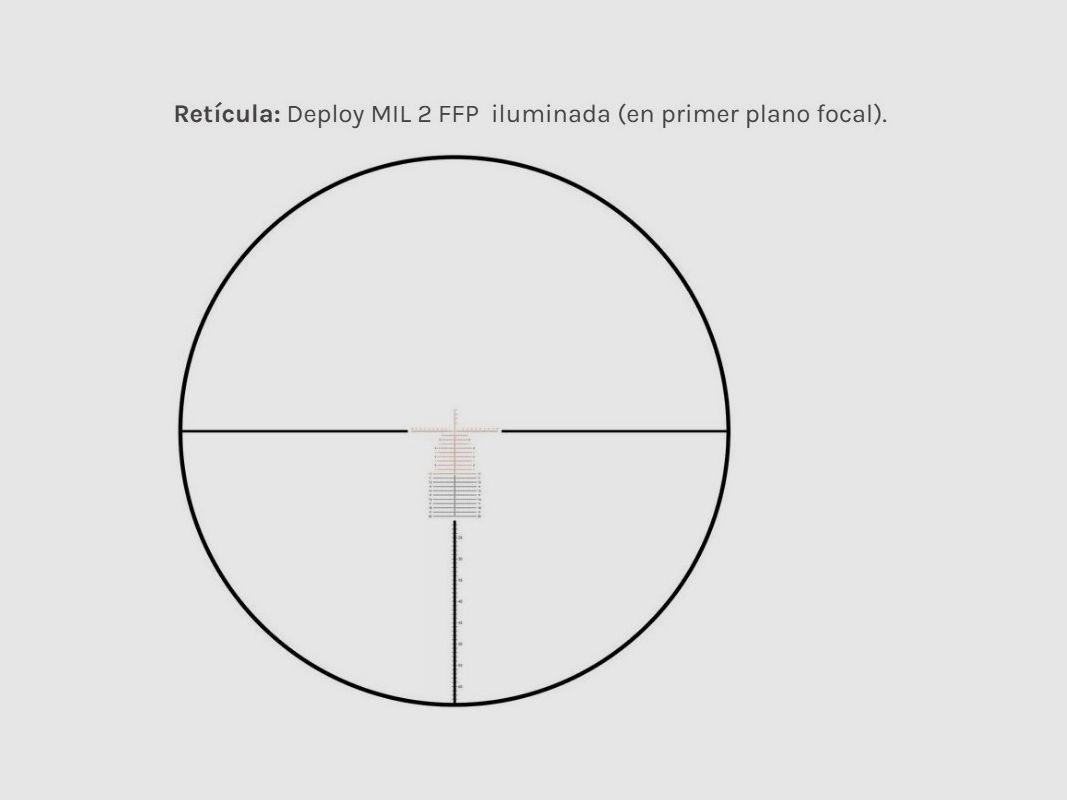 Zielfernrohr BUSHNELL MATCH PRO ED 3-18x50 mit Seitenfokus Deploy MIL 2 FFP beleuchtet., Bild 11 von 11