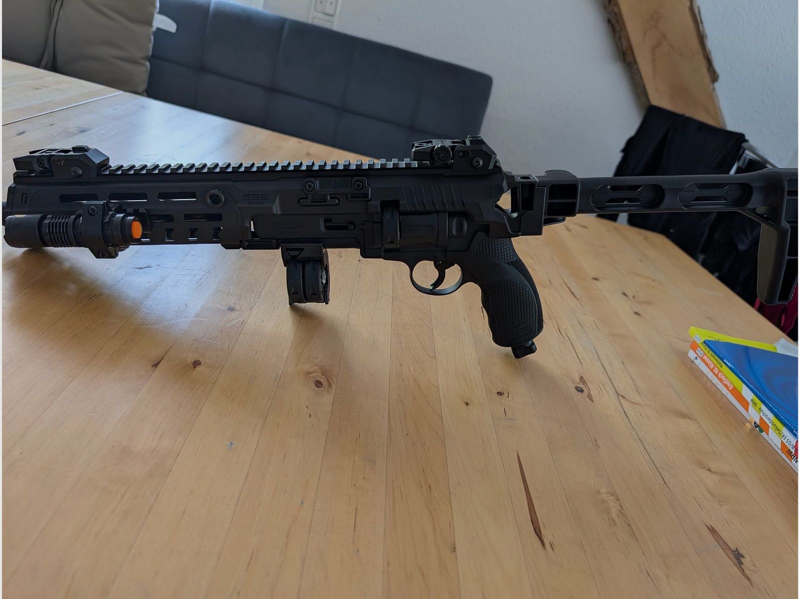 HDR 50 (TR 50) Gen2 Revólver, cal. 50 incl. T4E Carbine Conversion Kit "como nuevo