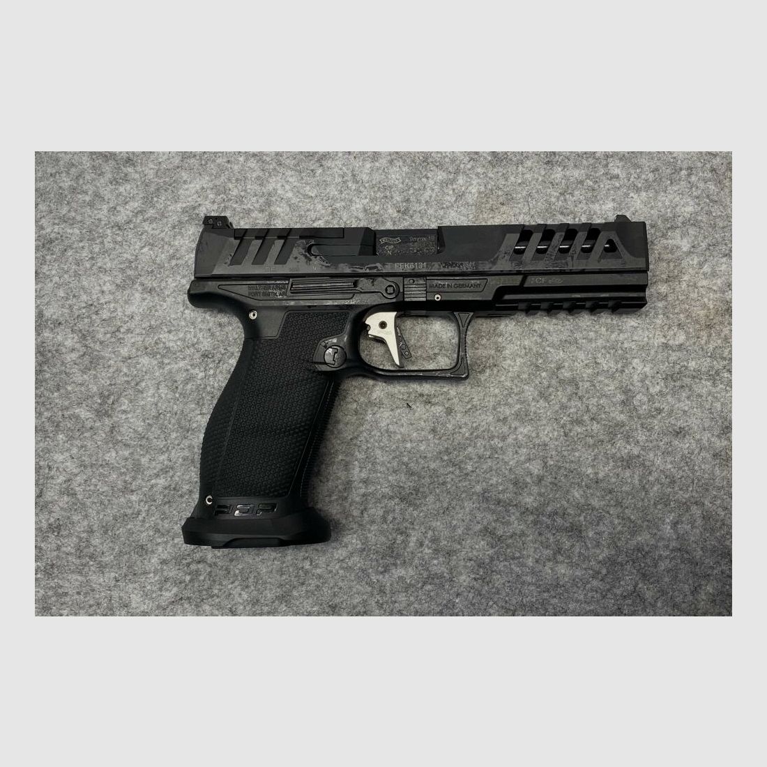 Walther PDP 5" Match Polymer 9mmLuger