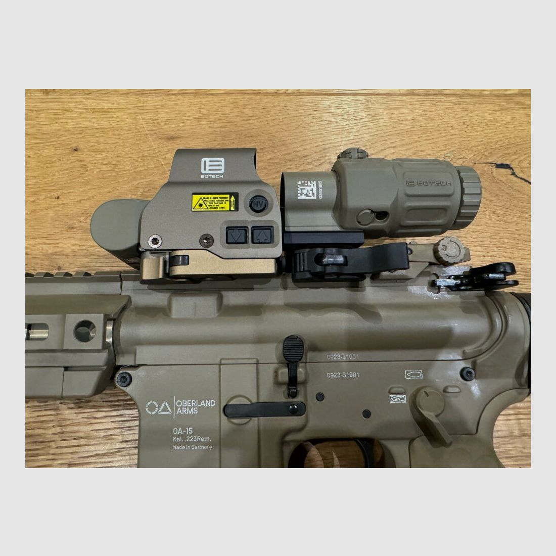 Oberland Arms OA-15 PR in 16,75" in FDE mit EOTECH EXPS3 -0 tan + G33 tan KSK-Spezial