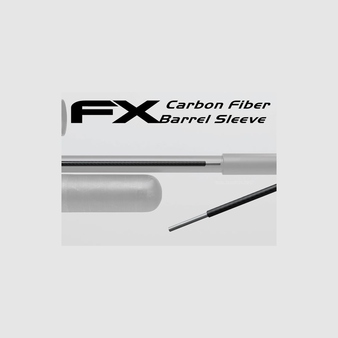 FX Airguns Barrel Sleeve FX Carbon Fiber — 4.5 mm (.177) · 800, imagen 1 de 4
