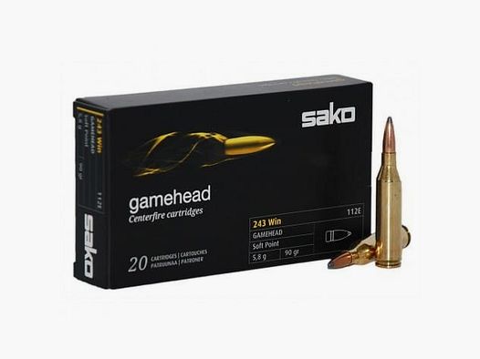 MUNITION SAKO GAMEHEAD 243 90g