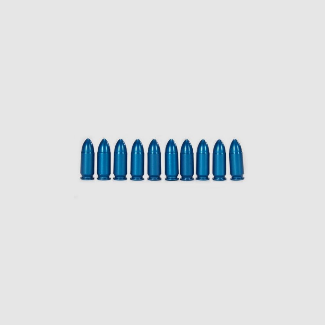 10 douilles amortisseurs bleues pour pistolet 9 mm Luger, image 3 sur 3