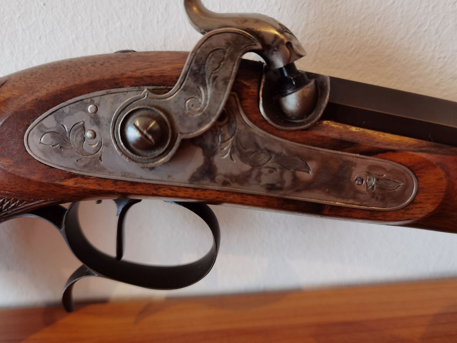 Pistola de avancarga Hege Siber Lausanne Cal. 33 Nr. 1799