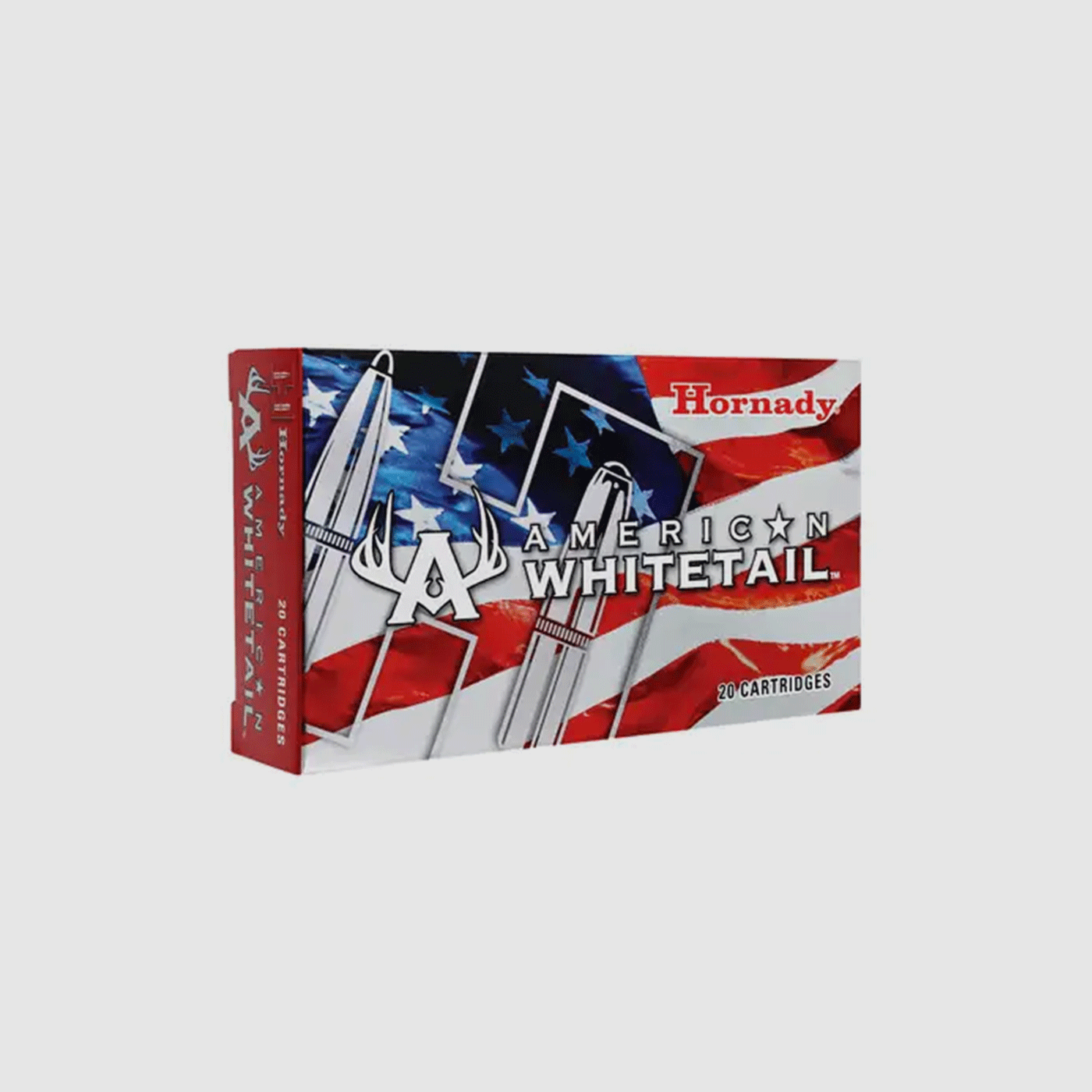 HORNADY – 7mm Rem Mag 154 gr InterLock® SP American Whitetail® -80590
