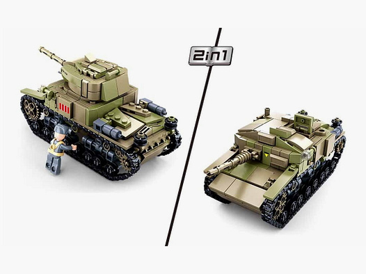 Sluban WWII - Mittlerer Italienischer Panzer M14/41