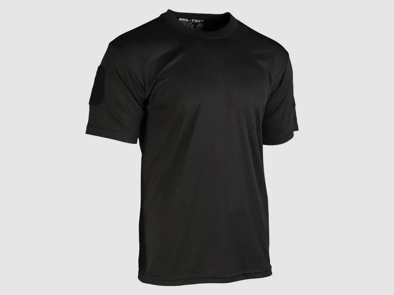 Mil-Tec T-Shirt Tactical Quick Dry - Noir / M Hommes