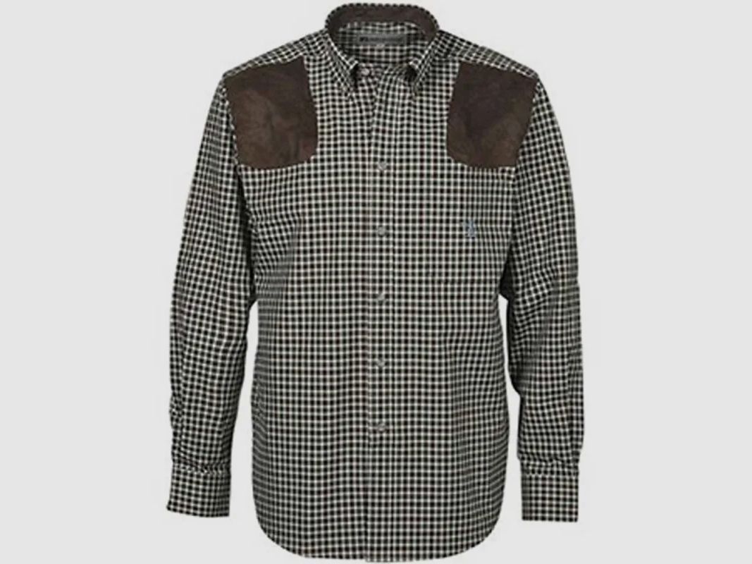 Camicia Percussion® Sologne verde marrone, immagine 2 di 7