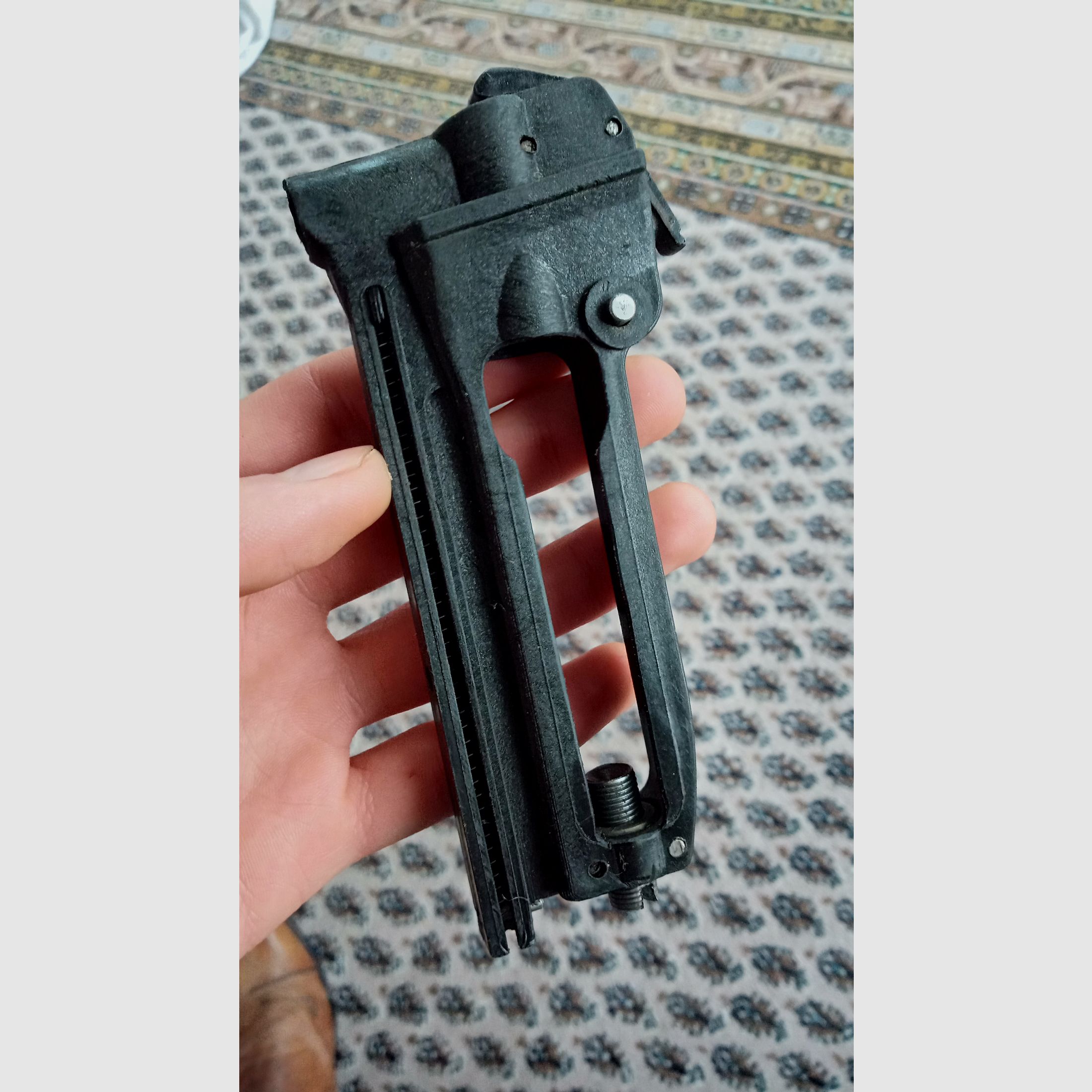 Full steel Co2 Yunker AKS-74u decoration from MWM Gillmann with real parts optionally with decoration plum // AKSU Krinkov / russian-guns-de / 4.5mm BB