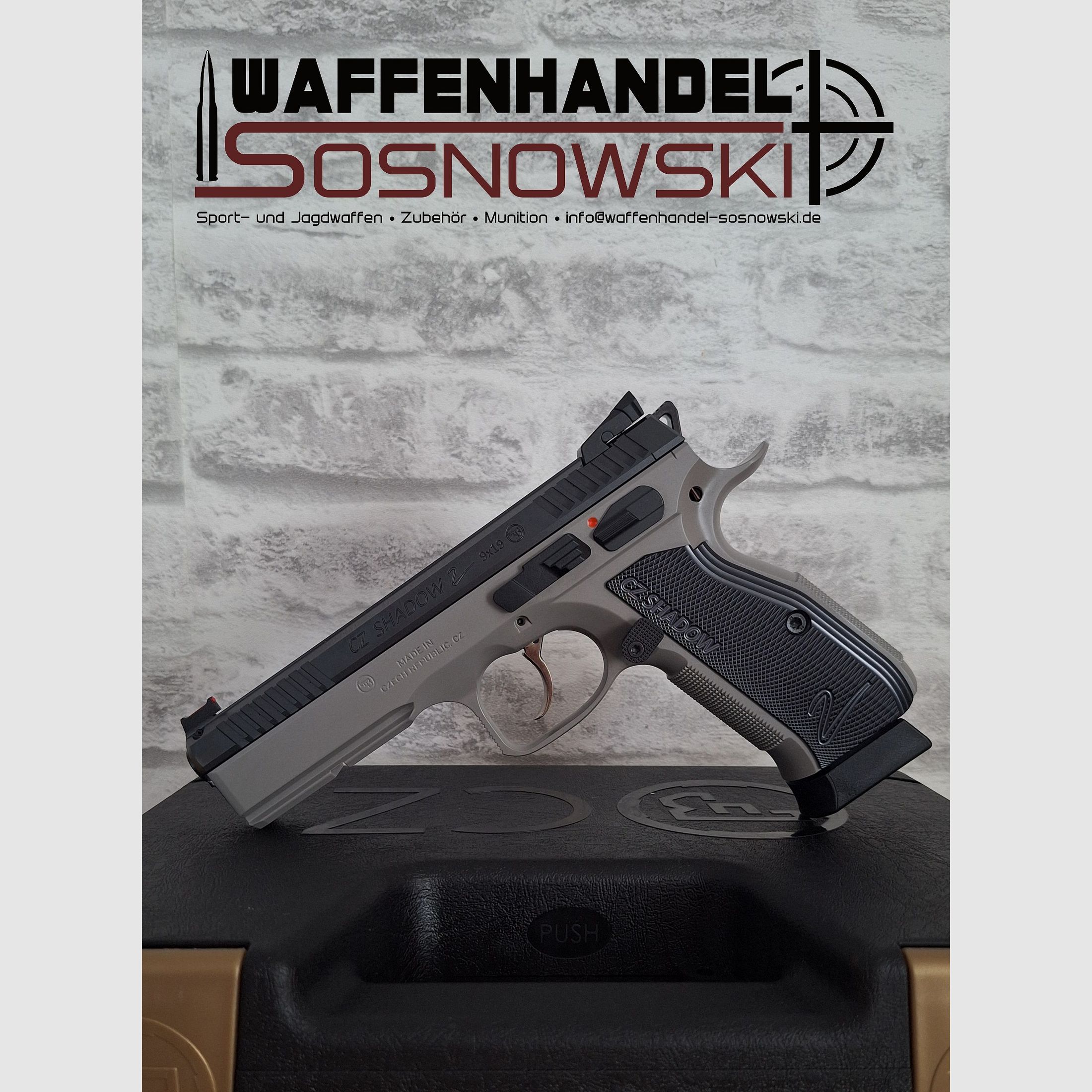 Pistole CZ Shadow II Urban Grey 9mm Luger (CZ Shadow 2)