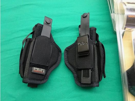 Uncle Mike`s Ambidextrous Holster für 3-3/4 bis4-1/2" Pistolen Fabrikneu!