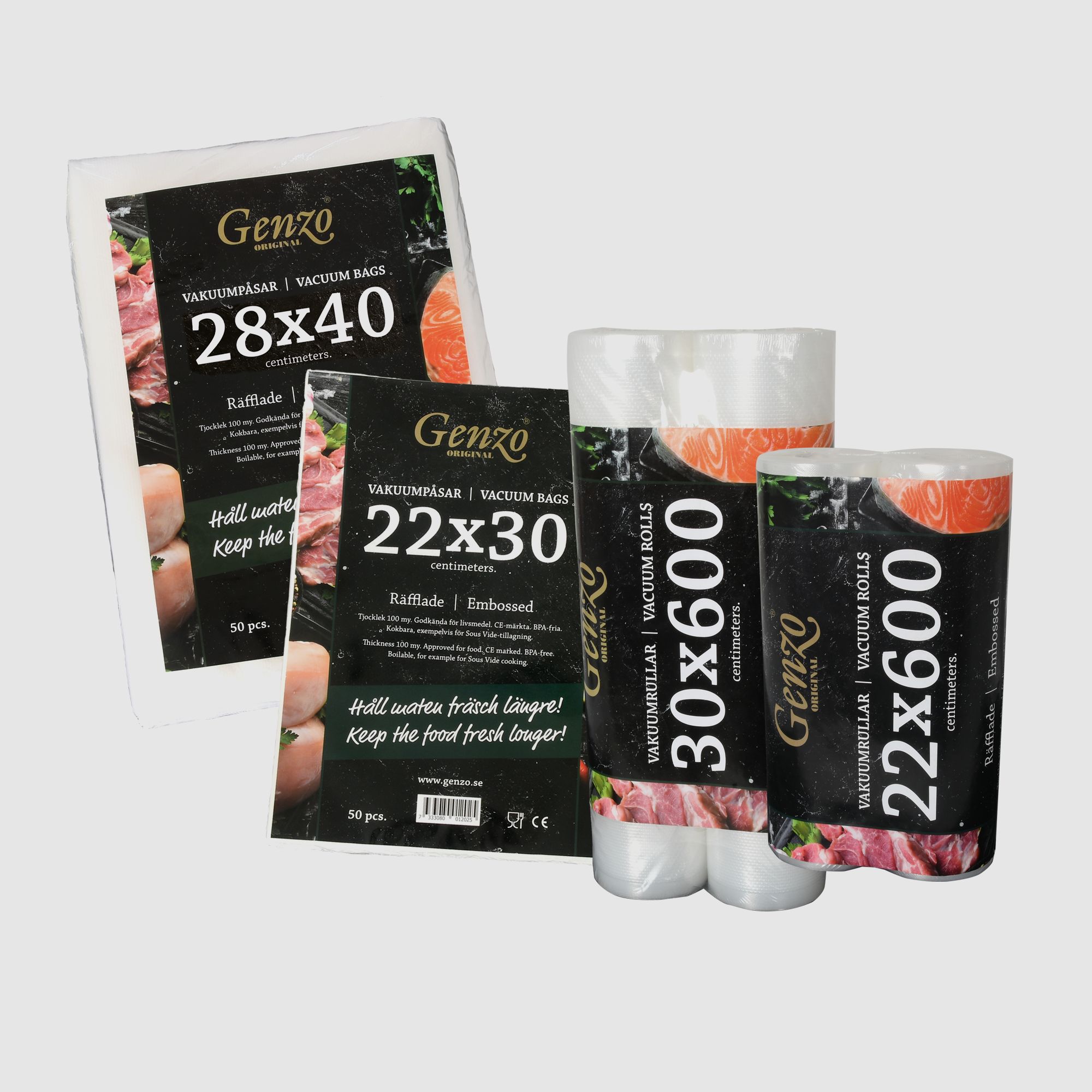 Starter kit for vacuum sealers