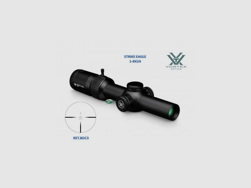 VORTEX STRIKE EAGLE 1-8X24 ret.BDC3 SE-1824-2