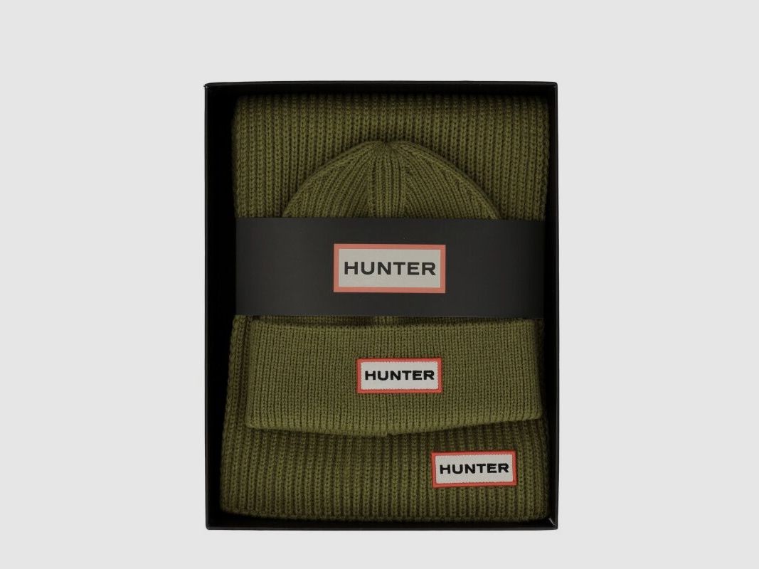 Hunter Boots Unisex Set Mütze/Schal Jura