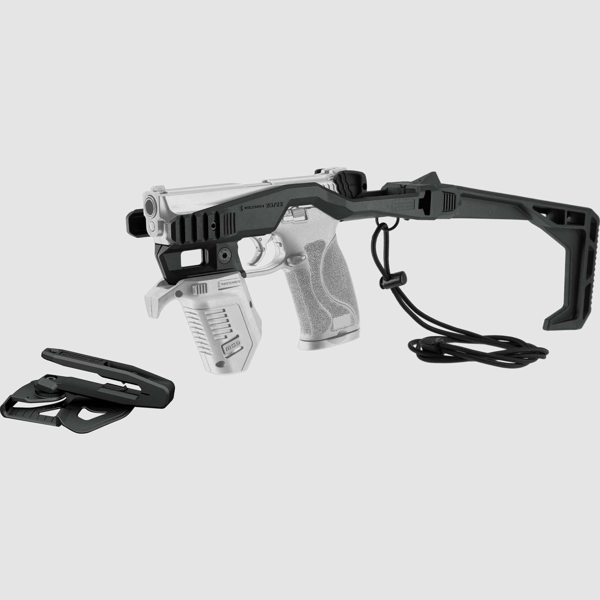 Recover 20/22 Stabilizer Basiskit Level 2 für Smith & Wesson, inkl. Holster